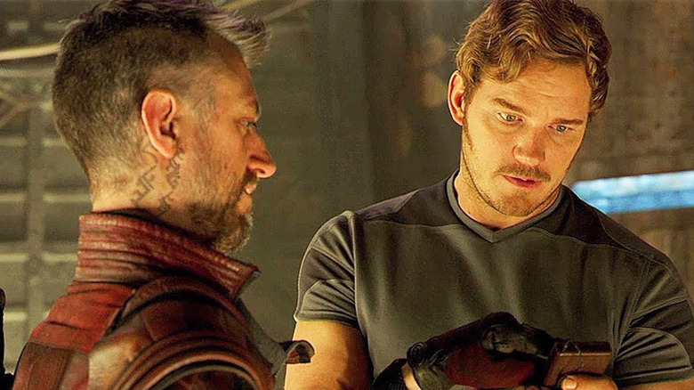 Kraglin talks to Peter Quill 