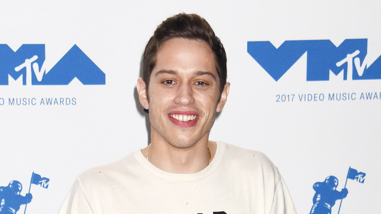 Pete Davidson smiling