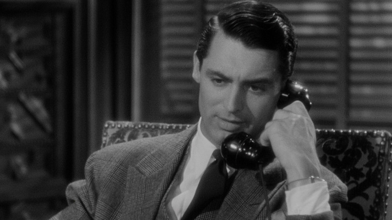 Cary Grant on the phone