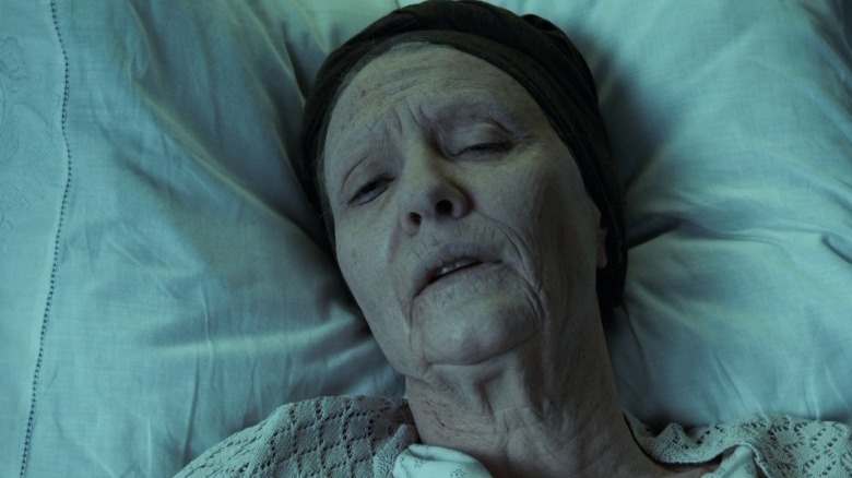 Daisy Fuller on her deathbed