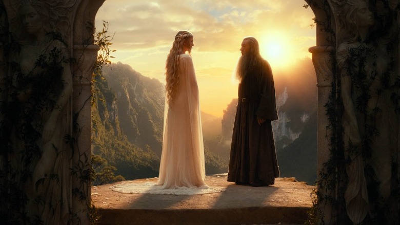 Galadriel and Gandalf in Rivendell