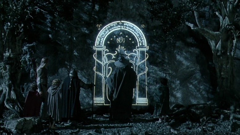 Fellowship approaches Gates of Moria