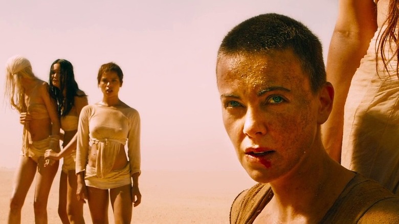 Theron and the wives in Mad Max