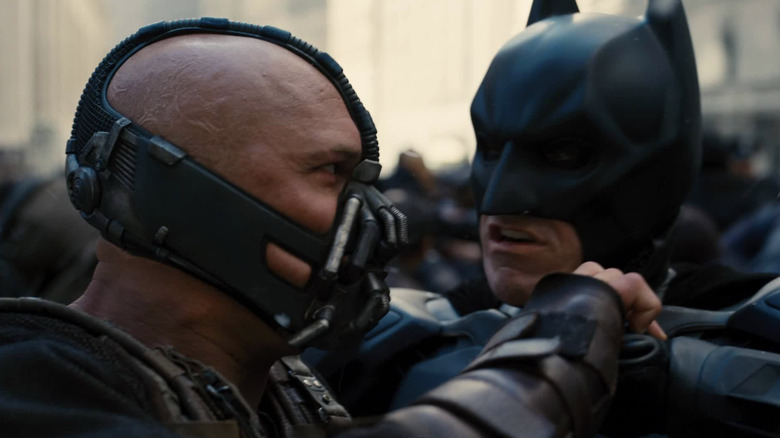 Batman fights Bane