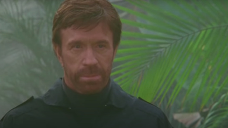 Chuck Norris in jungle