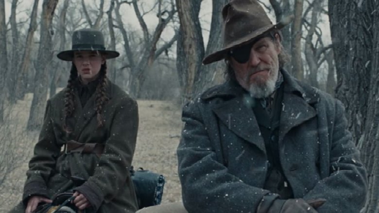 Hailee Steinfeld and Jeff Bridges in True Grit