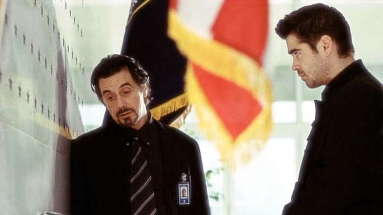 Al Pacino recruits Colin Farrell into the CIA