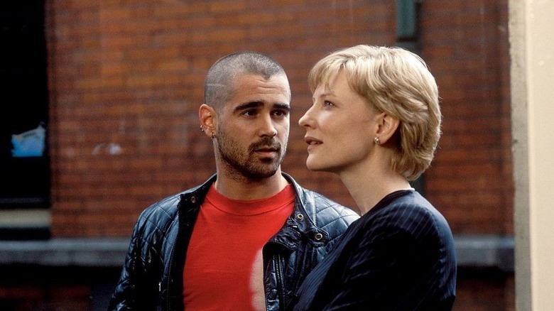 Colin Farrell give info to Veronica Guerin 