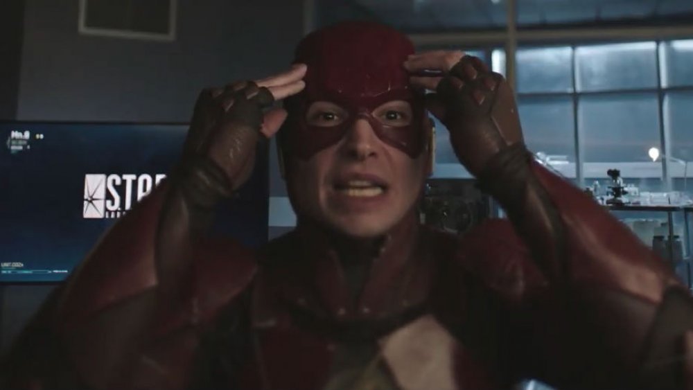 Ezra Miller as The Flash in Crisis