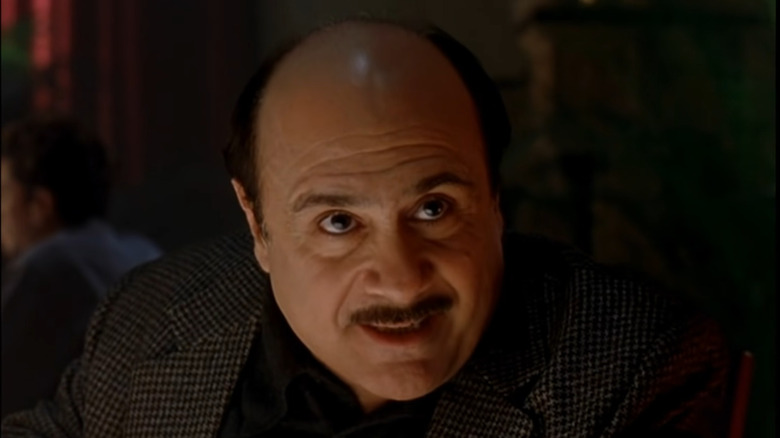 Danny DeVito with a mustache