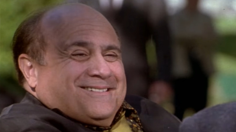 Danny DeVito smiles