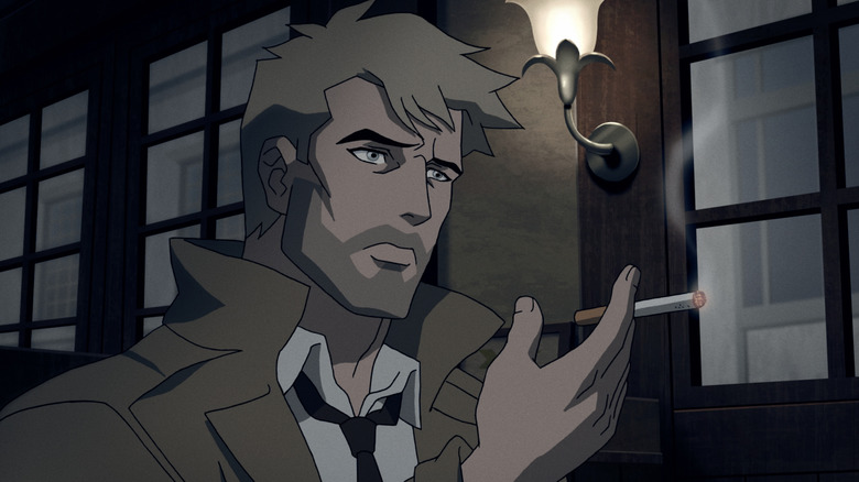 John Constantine with cigarette