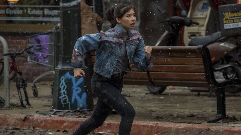 America Chavez running