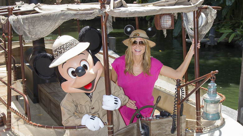 Heidi Klum and Mickey