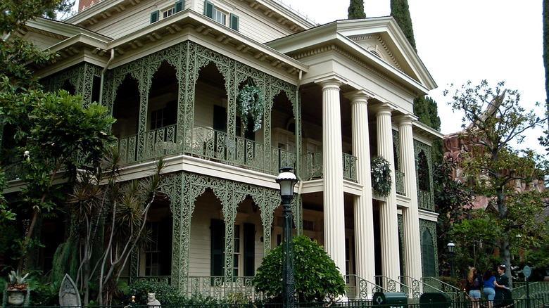 The Haunted Mansion Exterior - Cropped