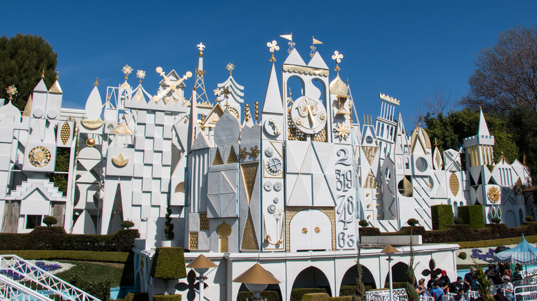 it's a small world at Disneyland - Cropped