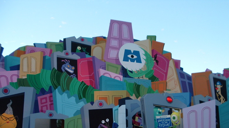 Exterior of Monsters, Inc. ride - Cropped