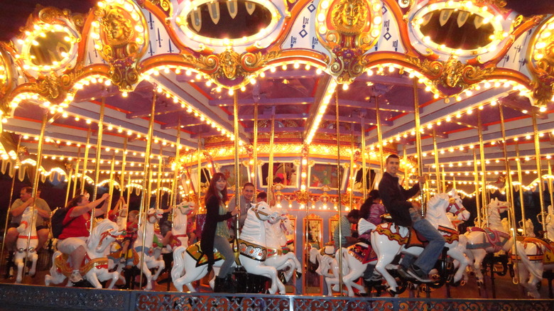 King Arthur Carrousel at Disneyland - Cropped