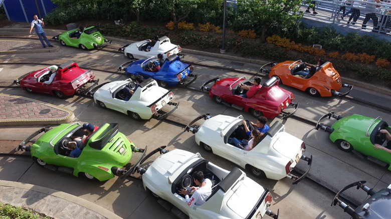 Autopia at Disneyland - Cropped