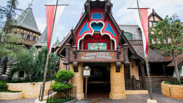 Entrance to Pinocchio's Daring Adventure - Cropped