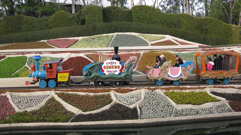 Casey Jr. Circus Train at Disneyland - Cropped