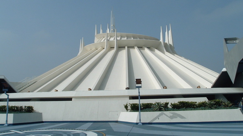 Space Mountain at Disneyland - Cropped