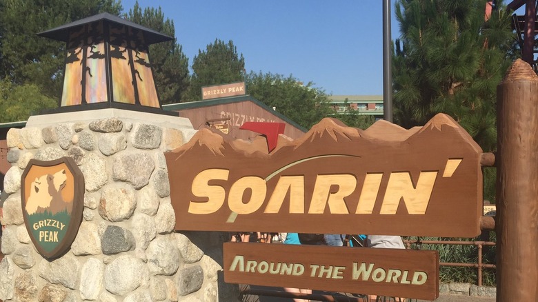 Soarin' sign - cropped