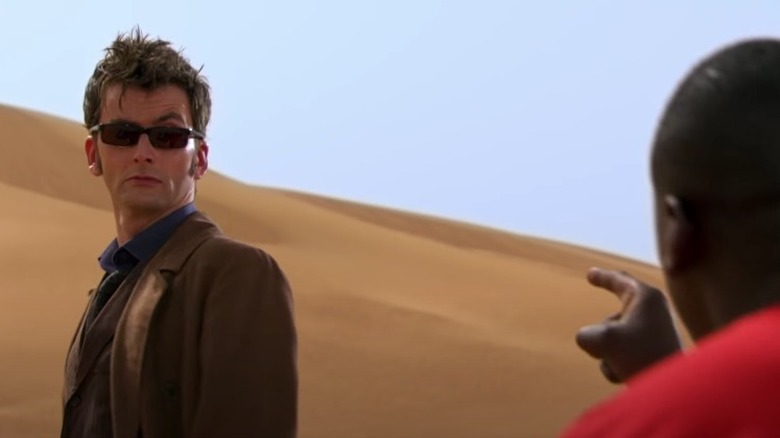 David Tennant, sunglasses, desert