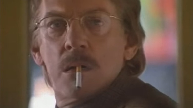 Donald Sutherland smoking