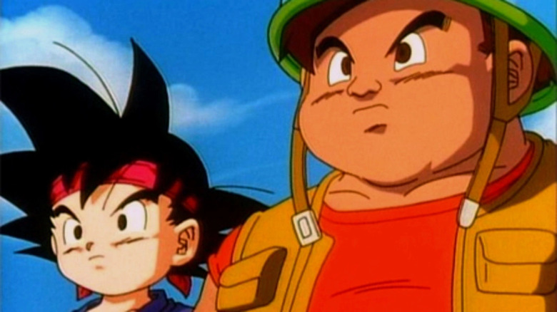 Goku Jr. and Puck preparing