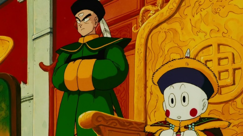 Tien guarding Chiaotzu