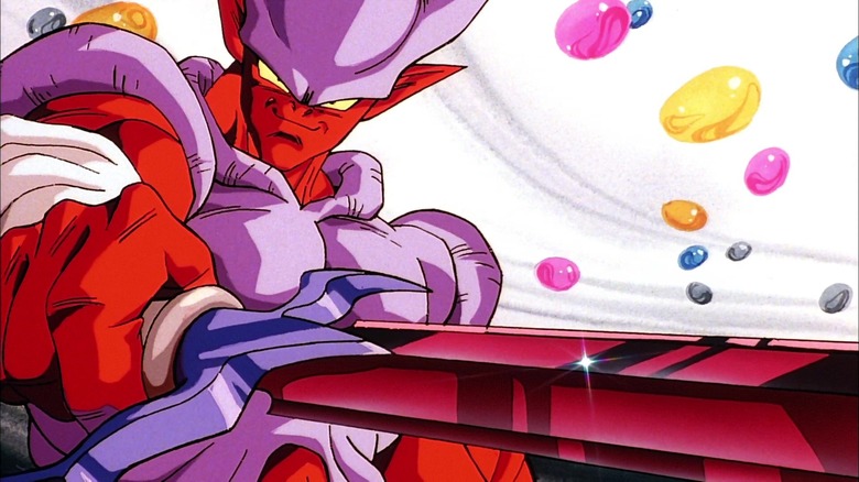 Janemba holding his gleaming sword