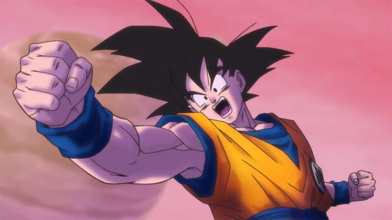 Goku attacks