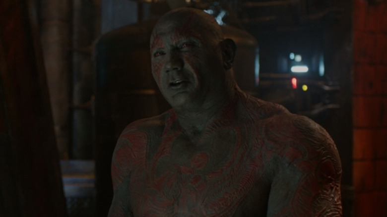 Drax squinting in confusion