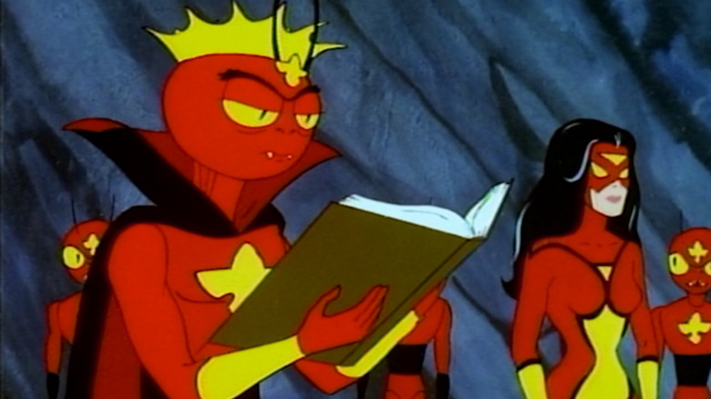 The Spider-King reads