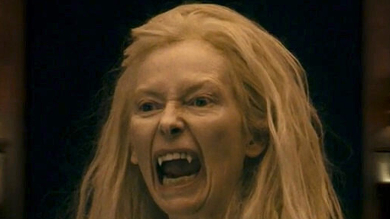 Tilda Swinton vampire hiss