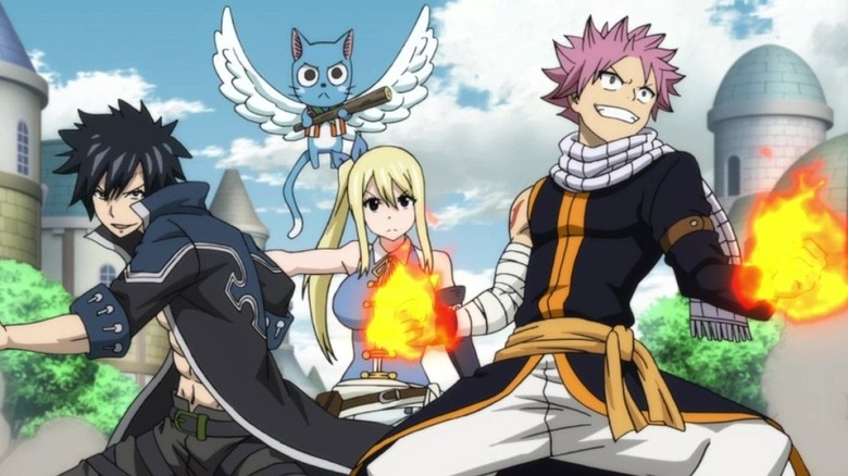 Natsu and crew ready for battle