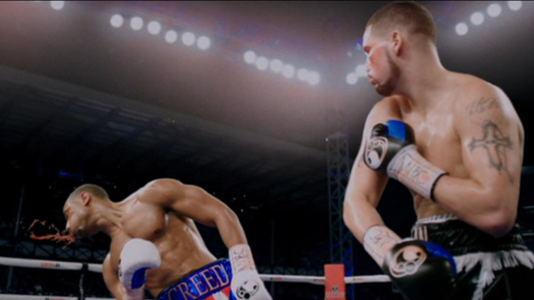 Ricky Conlan punches Adonis Creed