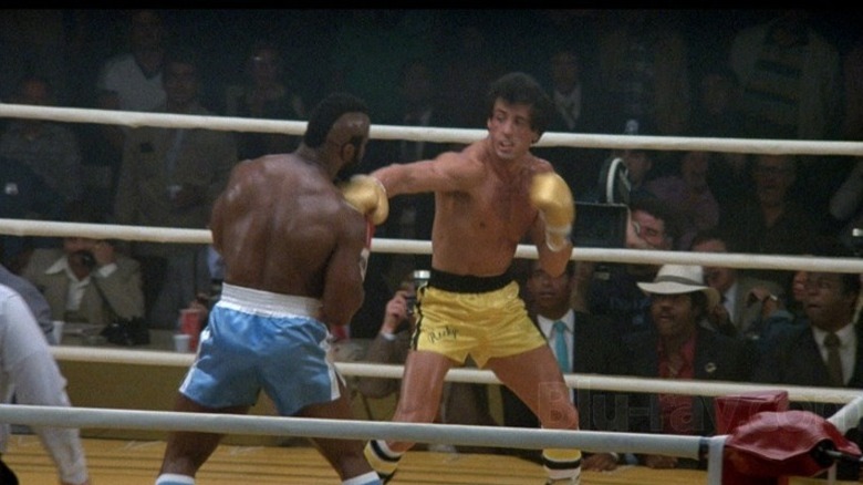 Rocky and Clubber Lang trade punches