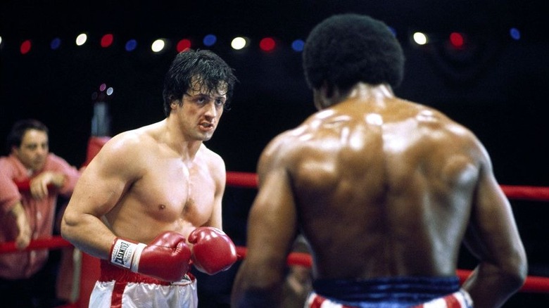 Rocky faces Apollo Creed