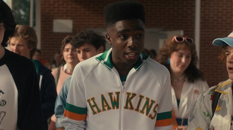 Caleb McLaughlin in Stranger Things