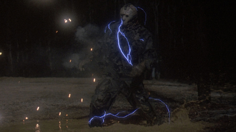 Jason Voorhees electrocuted