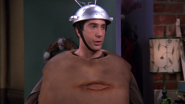 Ross in costume on Friends