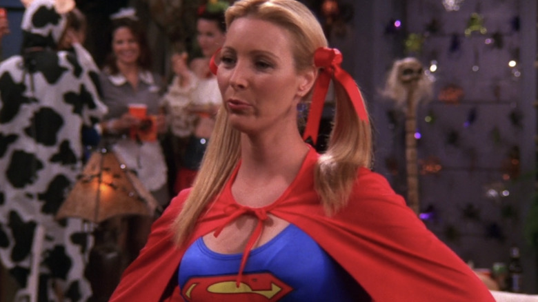 Phoebe in costume on Friends