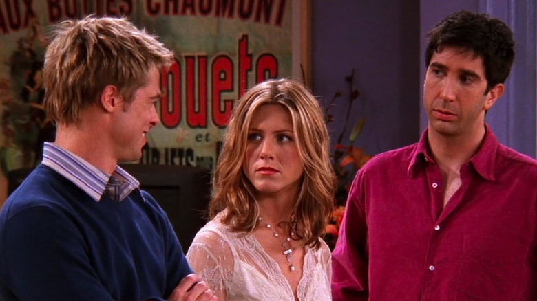 Ross and Rachel look at Will