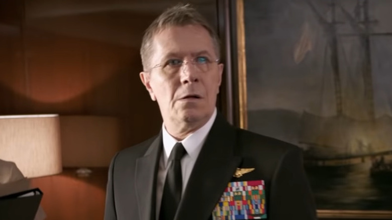 Gary Oldman in military clothes