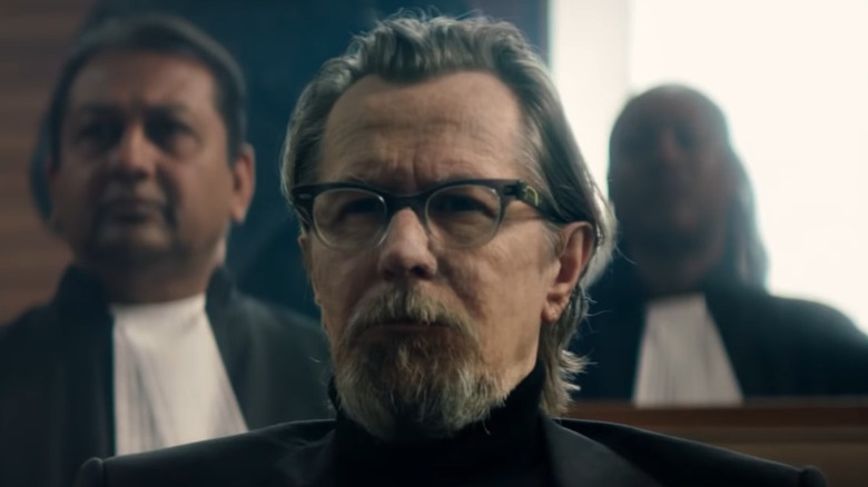 Gary Oldman frowns