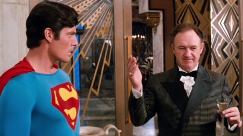 Gene Hackman Christopher Reeve Superman IV The Quest for Peace