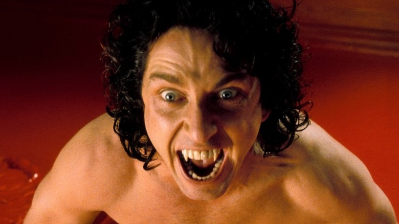 Gerard Butler's Dracula bares fangs