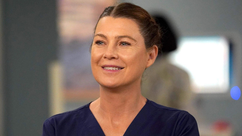 Meredith Grey in scrubs